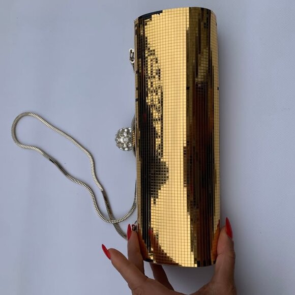Rare Kate Spade “Song and Dance Quinlan” Clutch – Disco Chic Statement Bag! - Picture 7 of 11